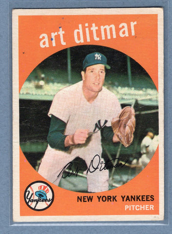 1959 Topps #374 Art Ditmar G-VG   GO410