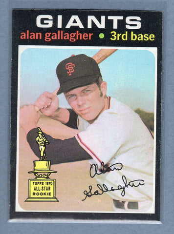 1971 Topps #224 Alan Gallagher  (f) EX-MT  GO775