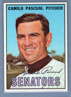 1967 Topps #71 Camilo Pascual EX  GO446