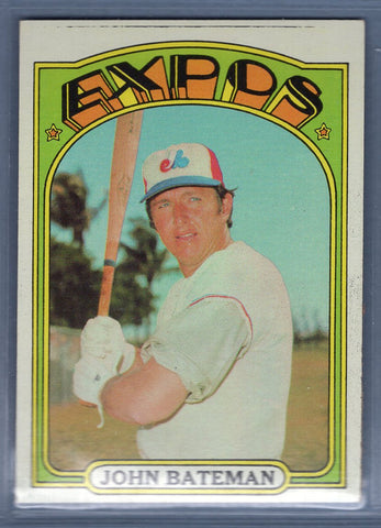 1972 Topps #5 John Bateman (C) EX-MT  GO544