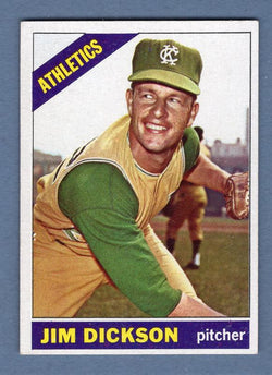 1966 Topps #201 Jim Dickson EX  GO78