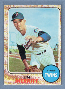 1968 Topps #64 Jim Merritt (b)  EX-MT  GO550
