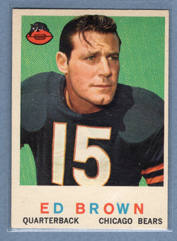 1959 Topps #137 Ed Brown EX  GO138