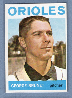 1964 Topps #322 George Brunet EX-MT   GO523