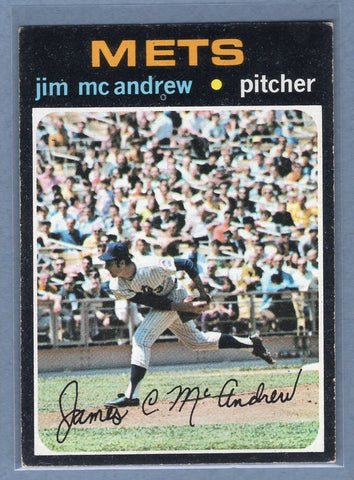 1971 Topps #428 Jim McAndrew (c) EX  GO950