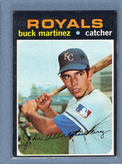 1971 Topps #163 Buck Martinez  (b) EX-MT  GO340