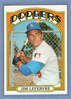 1972 Topps #369 Jim Lefebvre  EX-MT  GO315