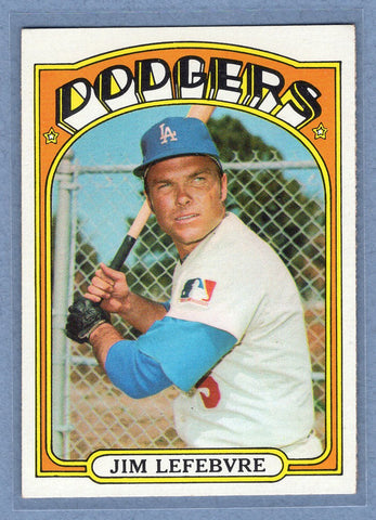 1972 Topps #369 Jim Lefebvre  EX-MT  GO315