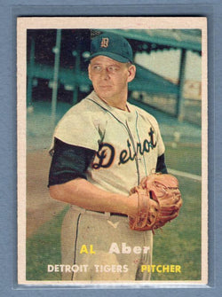 1957 Topps #141 Al Aber(1) VG-EX  GO295