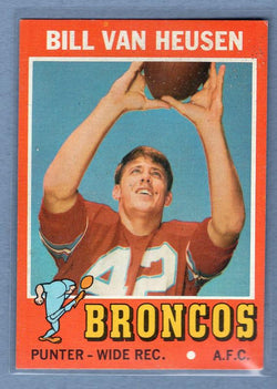 1971 Topps #9 Bill Van Heusen EX    GO129
