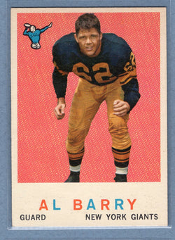 1959 Topps #138 Al Barry EX  GO138