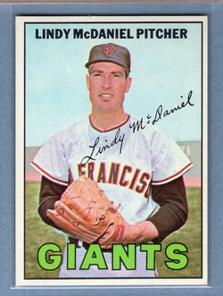 1967 Topps #46 Lindy McDaniel EX-MT    GO323