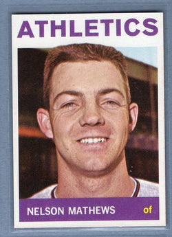 1964 Topps #366 Nelson Mathews NM    GO438