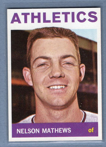 1964 Topps #366 Nelson Mathews NM    GO438