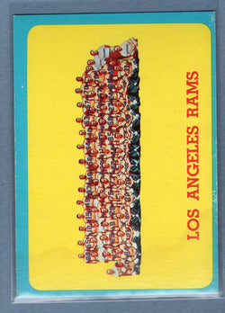 1963 Topps #48 Los Angeles Rams Team Card EX  GO158