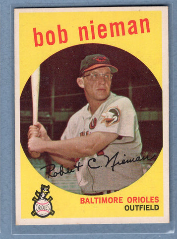 1959 Topps #375 Bob Nieman EX-MT   GO410