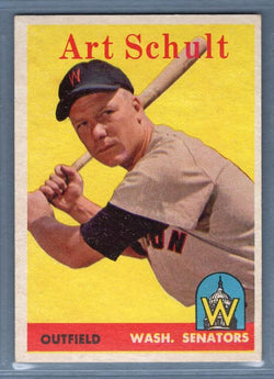1958 Topps #58 Art Schult EX  GO401
