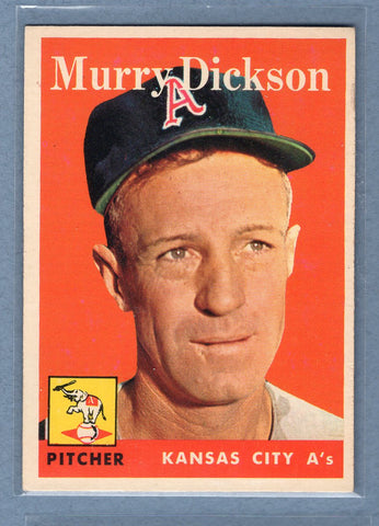1958 Topps #349 Murry Dickson  EX  GO387