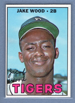 1967 Topps #394 Jake Wood EX-MT  GO360