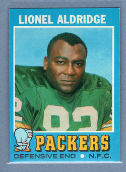 1971 Topps #28 Lionel Aldridge EX-MT  GO248