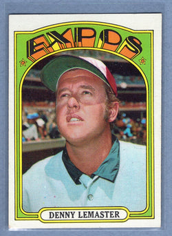 1972 Topps #371 Denny Lemaster (b) EX-MT  GO315
