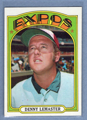 1972 Topps #371 Denny Lemaster (b) EX-MT  GO315