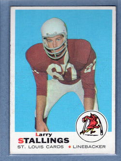 1969 Topps #134 Larry Stallings (b) (st) VG  GO801