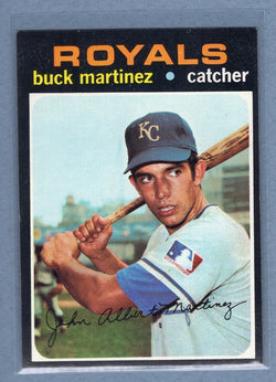 1971 Topps #163 Buck Martinez  (d) EX-MT  GO340