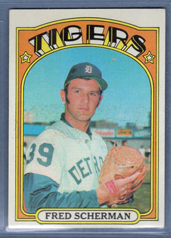 1972 Topps #6 Fred Scherman (a) VG  GO544