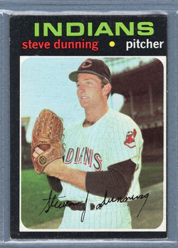 1971 Topps #294 Steve Dunning  EX  SB1