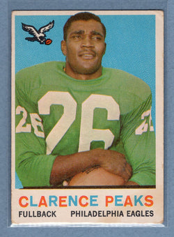1959 Topps #8 Clarence Peaks (a) VG-EX  GO130