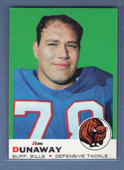 1969 Topps #10 Jim Dunaway EX  GO257