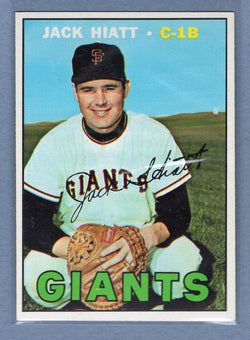 1967 Topps #368 Jack Hiatt EX-MT   GO440