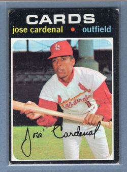 1971 Topps #435 Jose Cardenal  EX  GO950