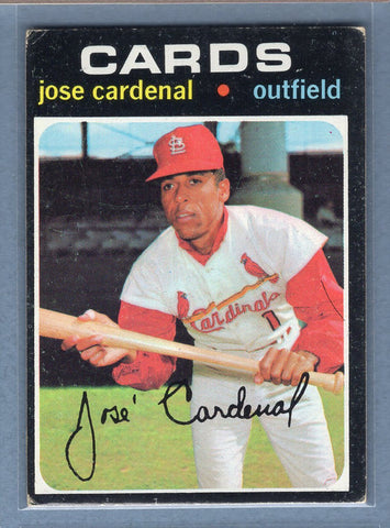 1971 Topps #435 Jose Cardenal  EX  GO950