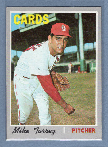 1970 Topps #312 Mike Torrez (st) VG  GO695