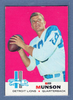 1969 Topps #11 Bill Munson EX  GO257