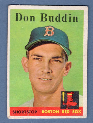 1958 Topps #297 Don Buddin VG-EX  GO495