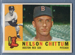 1960 Topps #296 Nelson Chittum EX-MT  GO560