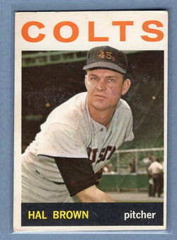 1964 Topps #56 Hal Brown (st) (b) VG   GO441