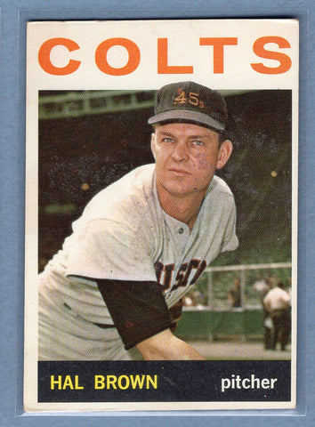 1964 Topps #56 Hal Brown (st) (b) VG   GO441