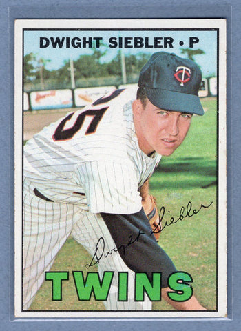 1967 Topps #164 Dwight Siebler EX  GO368