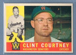 1960 Topps #344 Clint Courtney EX-MT  GO480