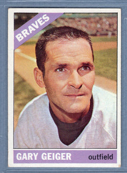1966 Topps #286 Gary Geiger VG-EX  GO368