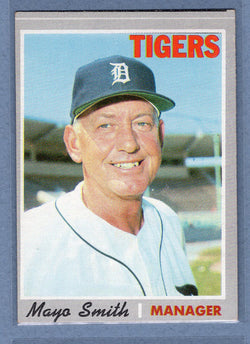 1970 Topps #313 Mayo Smith  EX  GO695