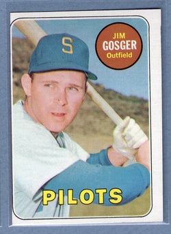 1969 Topps #482 Jim Gosger EX  GO350