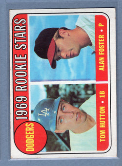 1969 Topps #266 Dodgers Rookies (a) EX  GO602
