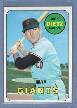 1969 Topps #293 Dick Dietz EX-MT  GO358