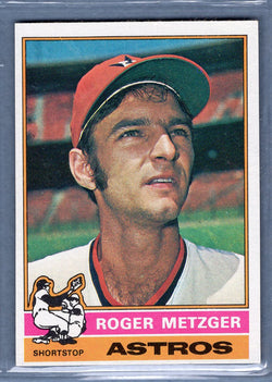 1976 Topps #297 Roger Metzger  EX-MT  GOSB1