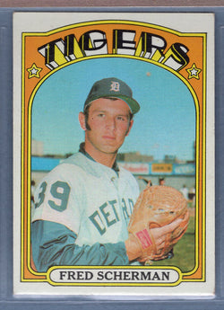 1972 Topps #6 Fred Scherman (C) EX-MT  GO544